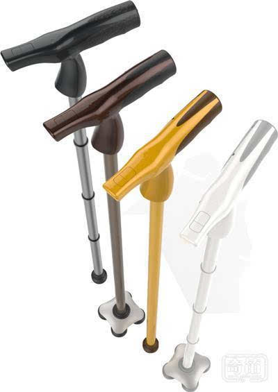 智能养老新篇章 拐杖与腰带融合，打造老人健康刚需辅助器具